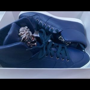 Men’s Royal Blue Versace Sneakers